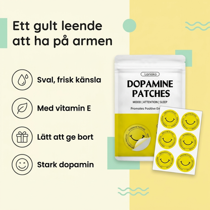 Dopamin Patches™ 30st - Ett gult leende från mamma