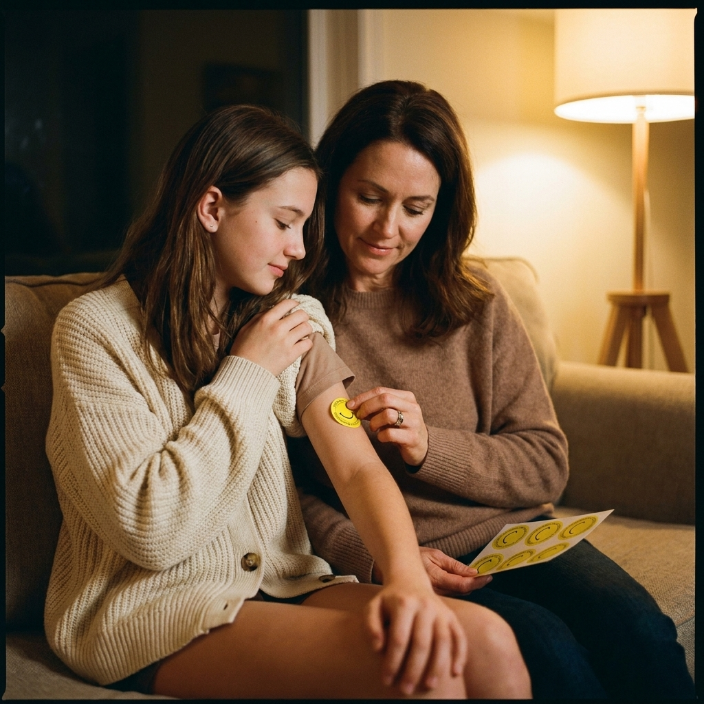Dopamin Patches™ 30st - Ett gult leende från mamma